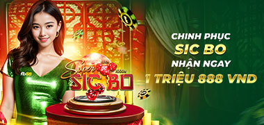 Chinh phục SIC BO nhận 1 triệu 888 VNĐ tại FB88