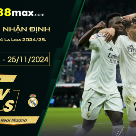 Soi kèo trận Leganes vs Real Madrid lúc 00h30 ngày 25/11.