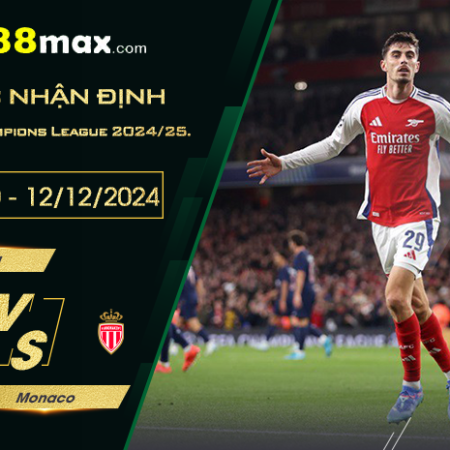 Soi kèo trận Arsenal vs Monaco lúc 03h00 ngày 12/12.