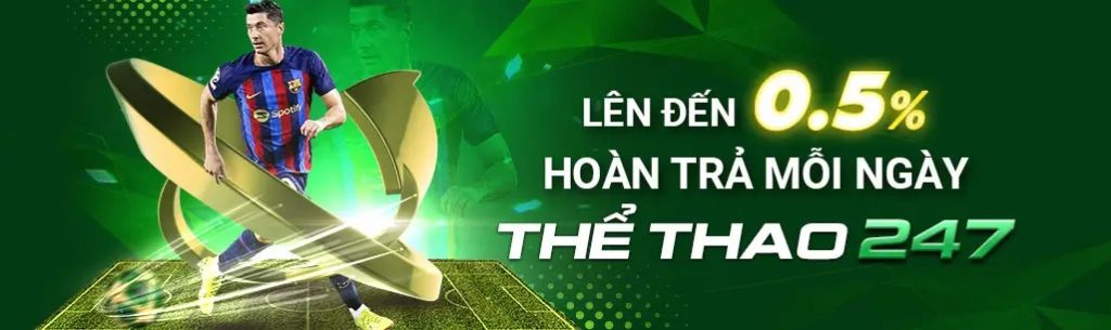 hoàn trả thể thao 247