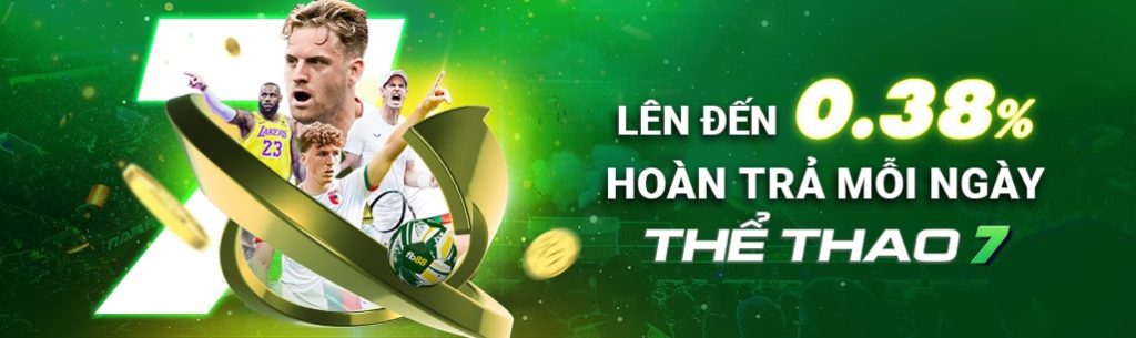 hoàn trả thể thao 7